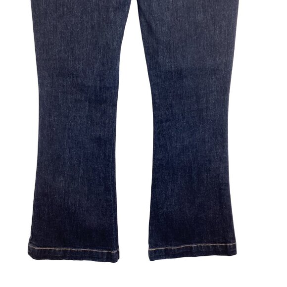 Tommy Hilfiger Spirit Flare Jeans‎ Womens Size 8 8R Dark Wash Denim - Picture 6 of 7